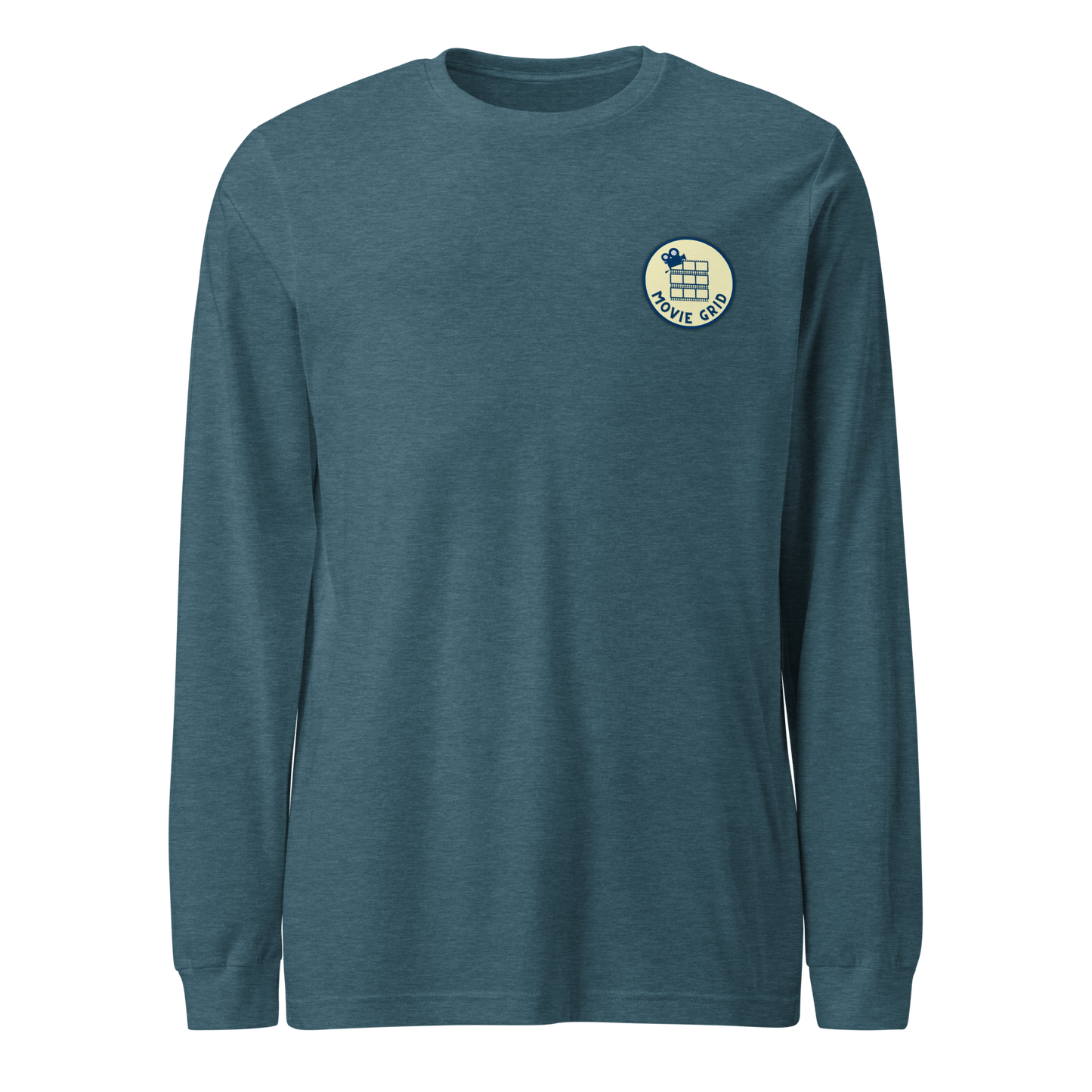 Long Sleeve Movie Grid Logo
