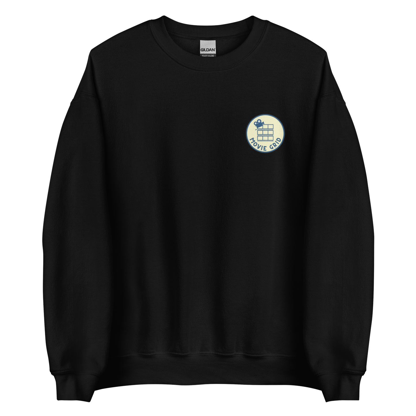 Crew Neck Movie Grid Logo