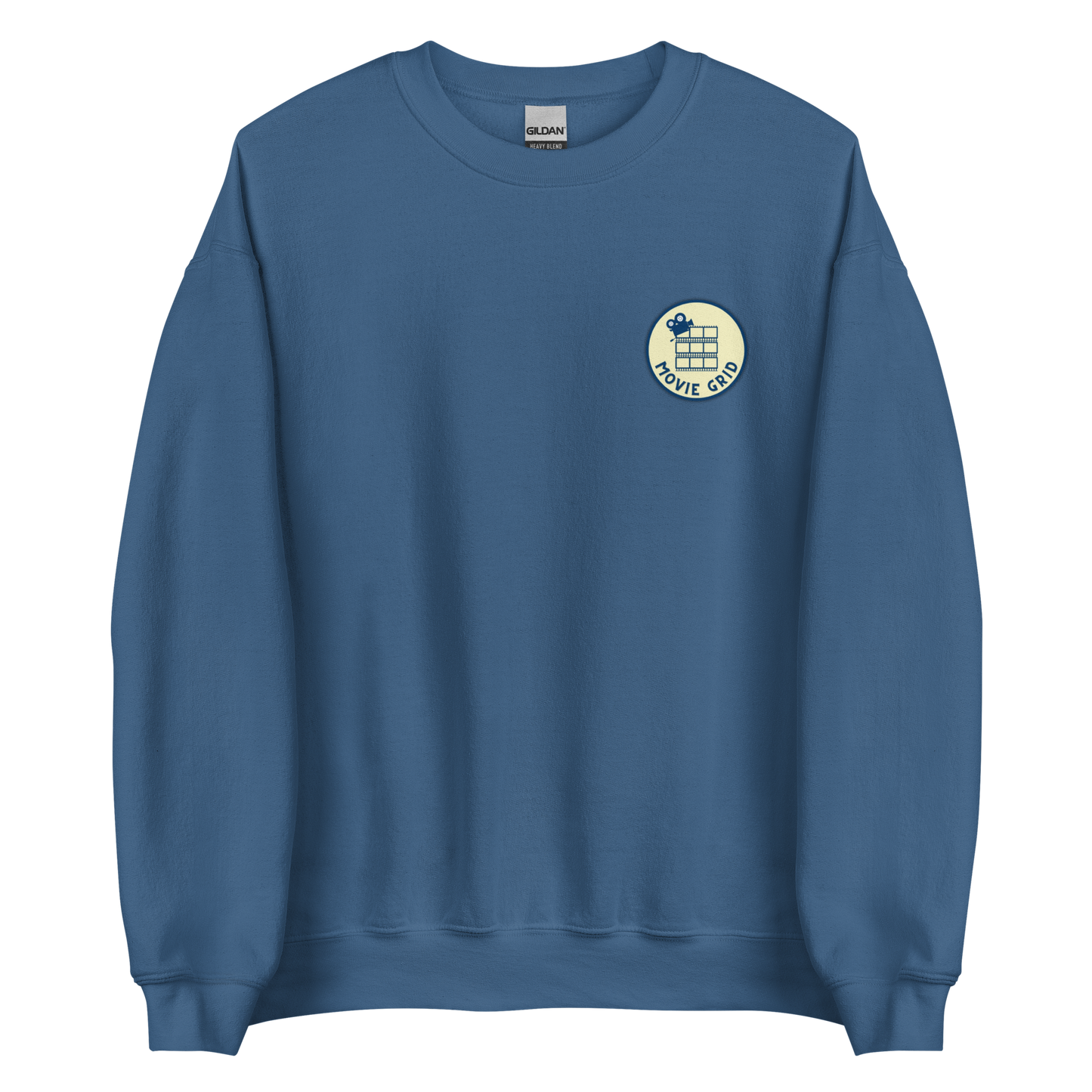 Crew Neck Movie Grid Logo