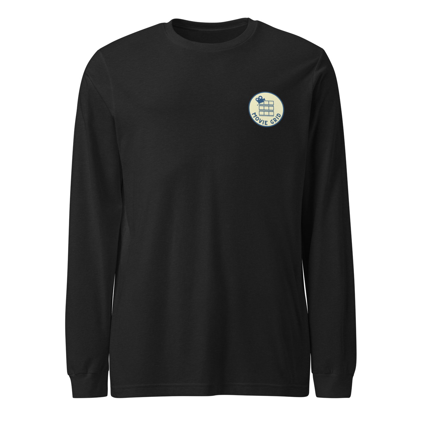 Long Sleeve Movie Grid Logo