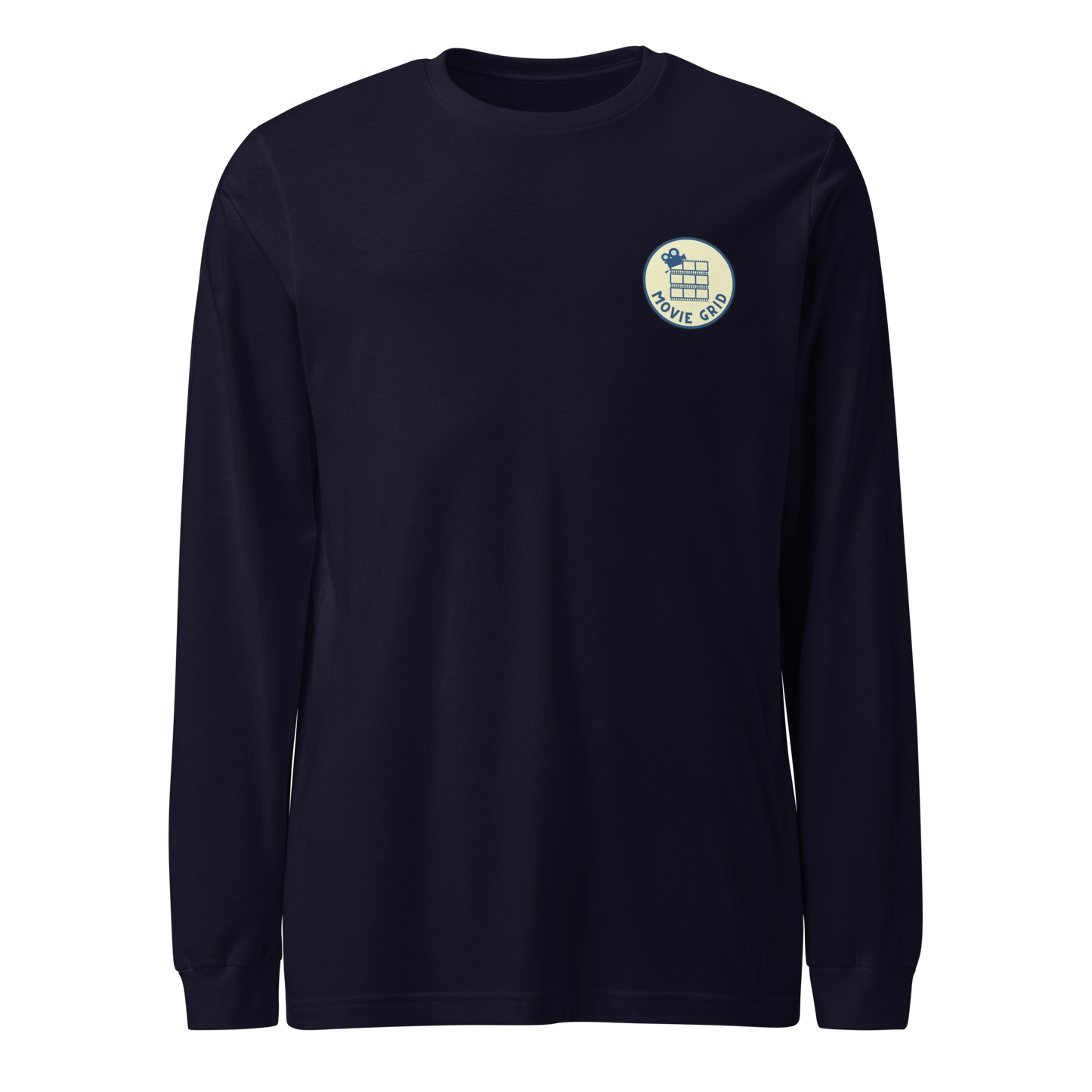 Long Sleeve Movie Grid Logo